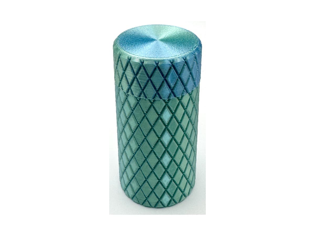 Single Vial Holder — 10 ml — Silk Blue Green