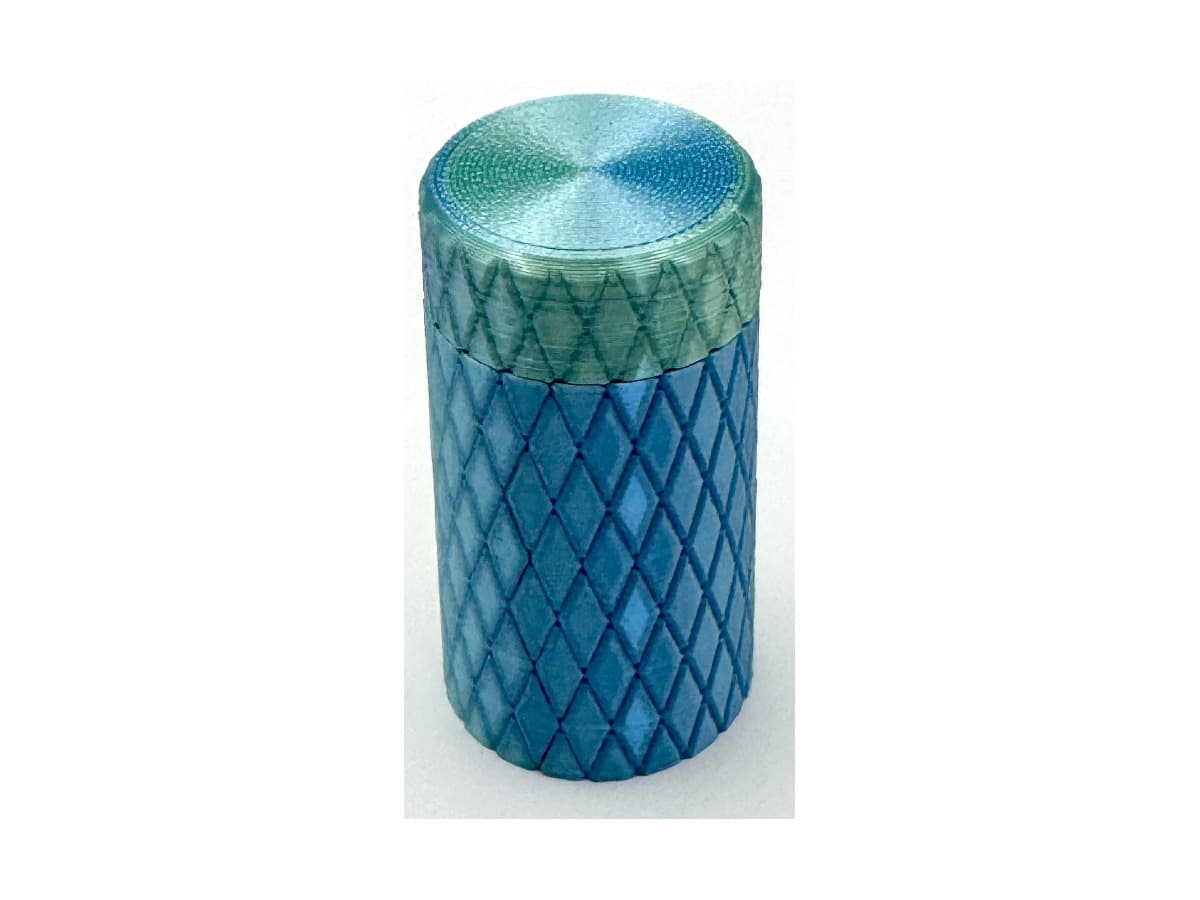 Single Vial Holder — 3 ml — Silk Blue Green